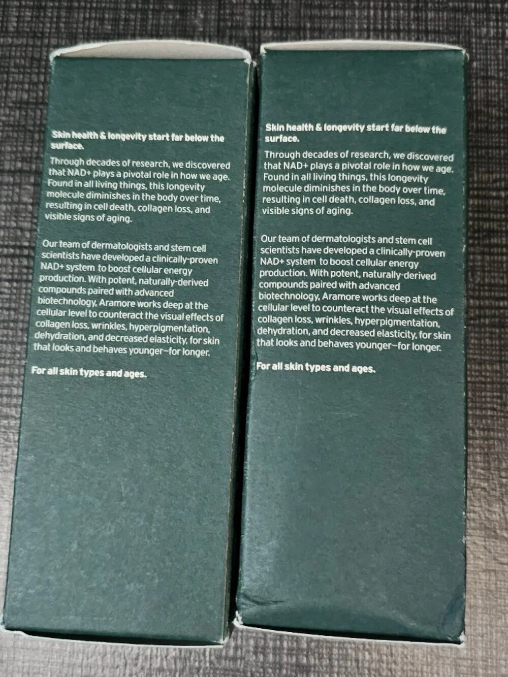 ARAMORE NAD+ SKIN SYSTEM SC-BIN2